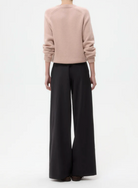 Downing Pant in Micro Herringbone-Clothing-TWP-Charcoal-2-Mercantile Portland