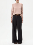 Downing Pant in Micro Herringbone-Clothing-TWP-Charcoal-2-Mercantile Portland