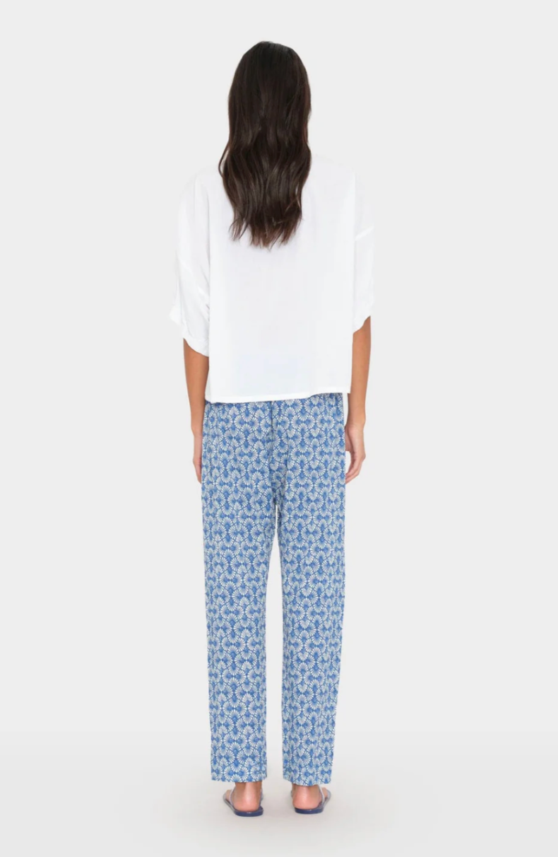 Draper Pant in Cobalt Shell-staging-Xirena-Cobalt Shell-XS-Mercantile Portland