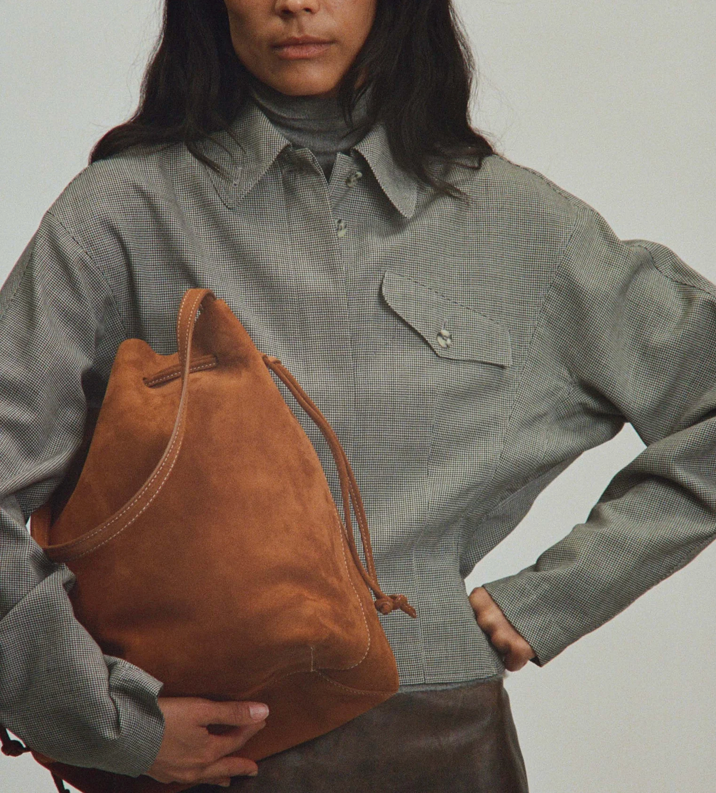 Drawstring Cabas in Saddle Suede-Accessories-Mansur Gavriel-Saddle Suede-OS-Mercantile Portland