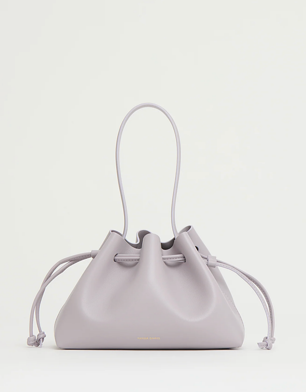 Drawstring Pouchette in Lila-Handbags-Mansur Gavriel-Lila-OS-Mercantile Portland