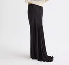 Dree Skirt-Skirts and Shorts-TWP-Dark Chocolate-00-Mercantile Portland