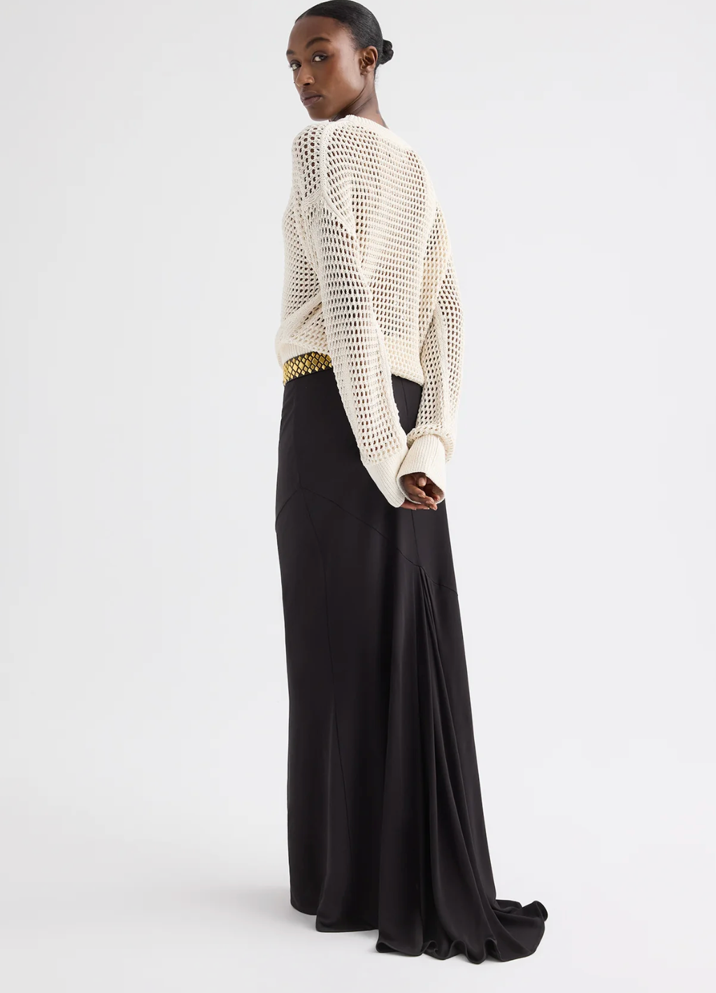 Dree Skirt-Skirts and Shorts-TWP-Dark Chocolate-00-Mercantile Portland
