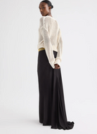 Dree Skirt-Skirts and Shorts-TWP-Dark Chocolate-00-Mercantile Portland