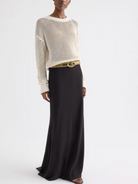 Dree Skirt-Skirts and Shorts-TWP-Dark Chocolate-00-Mercantile Portland