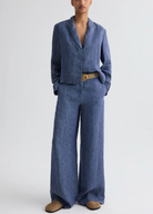 Dylan Pant in Washed Hemp Denim-Pants-TWP-Medium Indigo-2-Mercantile Portland