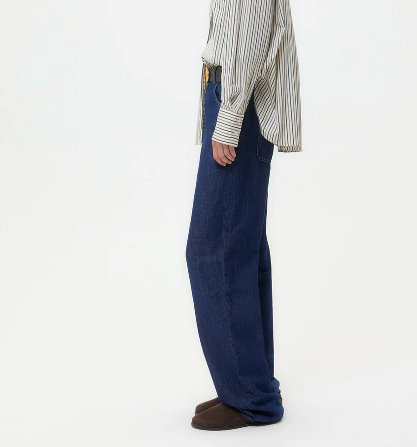 Easy Boy Pant-Clothing-TWP-Indigo Resin-25-Mercantile Portland