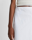 Easy Linen-Blend Slip Skirt-Skirts-Vince-Optic White-00-Mercantile Portland