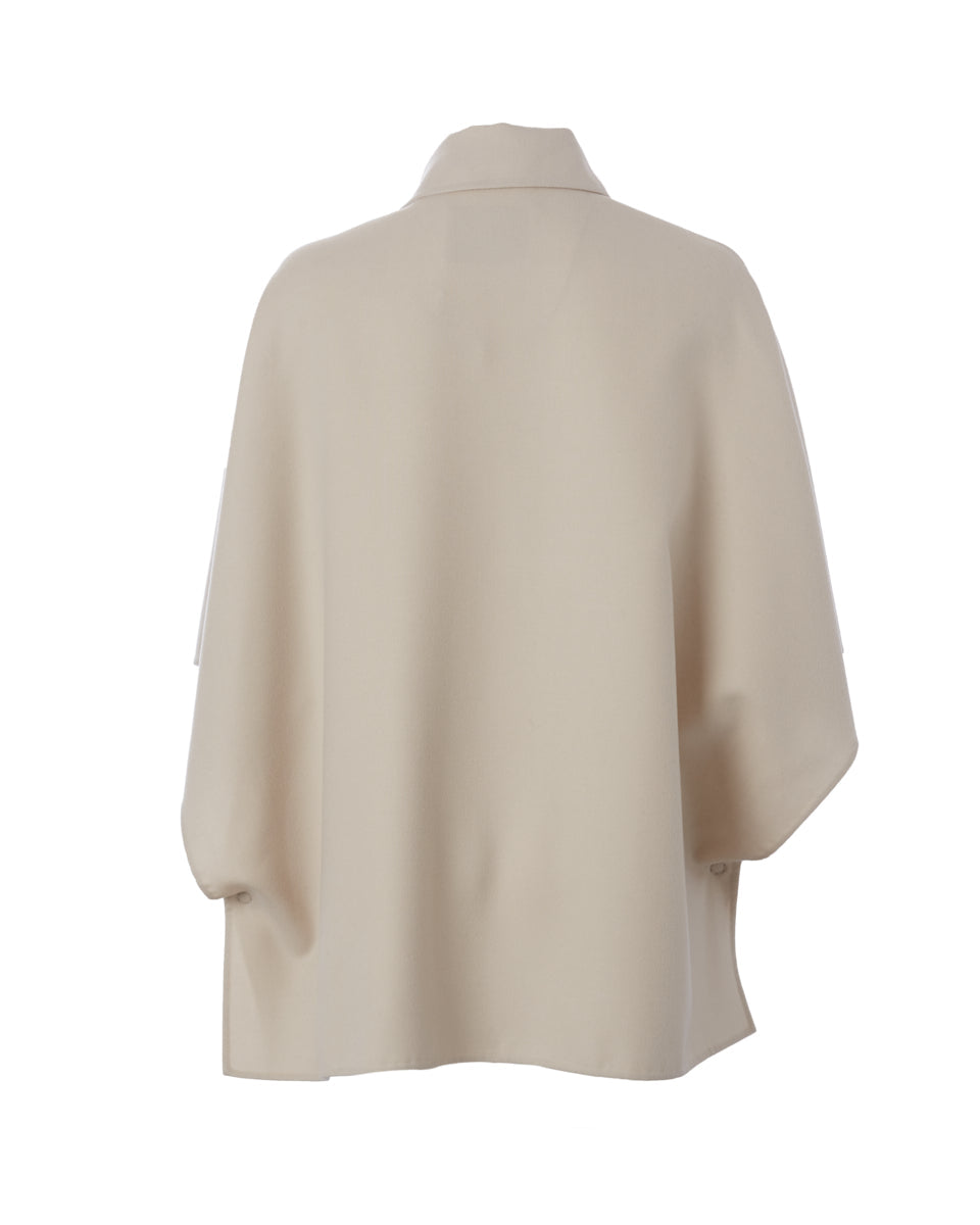 Elbow Sleeve Easy Jacket-Outerwear-Manzoni 24-Beige-38-Mercantile Portland