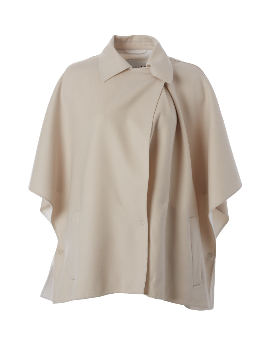 Elbow Sleeve Easy Jacket-Outerwear-Manzoni 24-Beige-38-Mercantile Portland