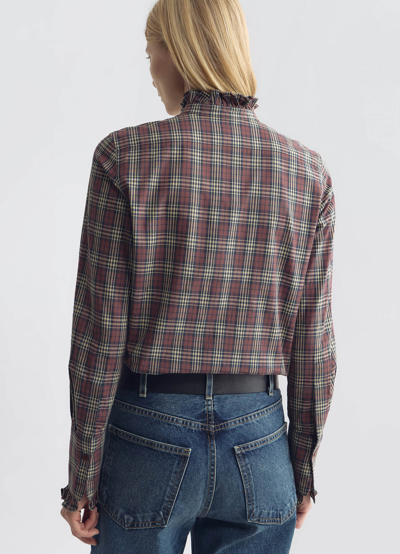 Elio Shirt in Rustic Check-Shirts-Nili Lotan-Rustic Check-XS-Mercantile Portland
