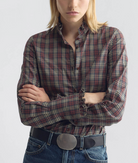 Elio Shirt in Rustic Check-Shirts-Nili Lotan-Rustic Check-XS-Mercantile Portland
