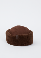Elle Faux Shearling Cap-Hats-RAG & BONE-Dark Suede-S/M-Mercantile Portland