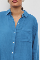 Ellis Shirt-Clothing-Rails-French Blue-XS-Mercantile Portland
