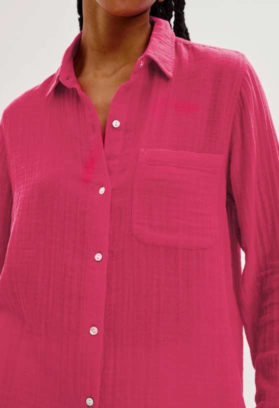 Ellis Shirt-Clothing-Rails-Raspberry-XS-Mercantile Portland