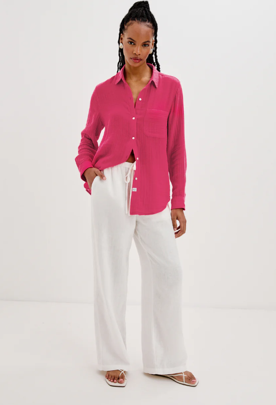 Ellis Shirt-Clothing-Rails-Raspberry-XS-Mercantile Portland