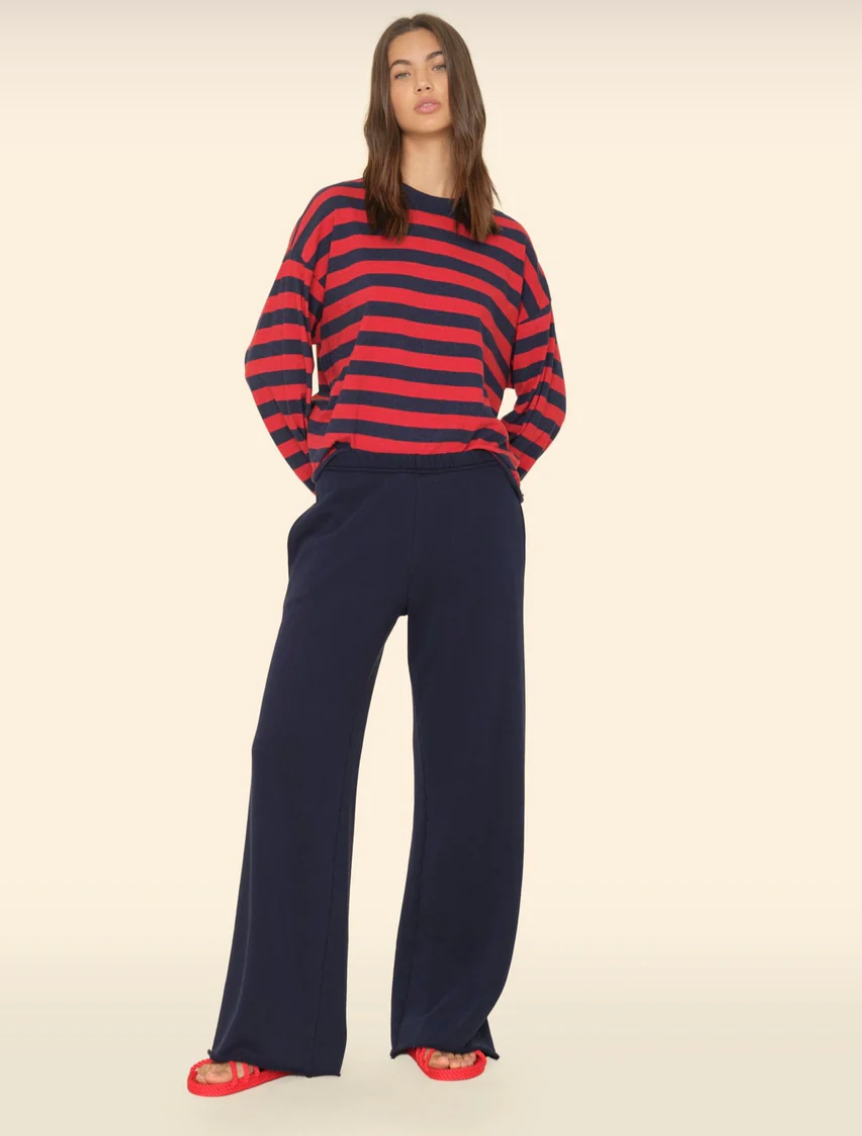 Emmette Sweatpant in Navy-Clothing-Xirena-Navy-S-Mercantile Portland
