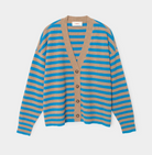 Estelle Cardigan-Sweaters-Xirena-Cobalt / Sand-XS-Mercantile Portland
