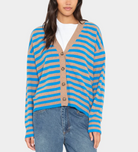 Estelle Cardigan-Sweaters-Xirena-Cobalt / Sand-XS-Mercantile Portland