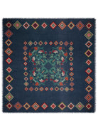 Euclide Scarf-Accessories-Franco Ferrari-Teal Multi-OS-Mercantile Portland