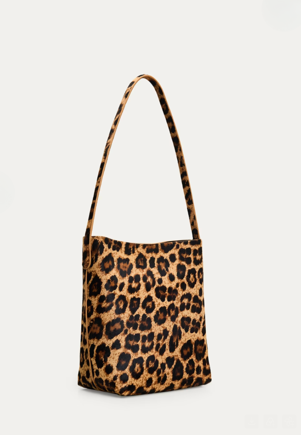 Everyday Leopard-Print Calf Hair Basket Bag-Handbags-MANSUR GAVRIEL-Leopard-OS-Mercantile Portland