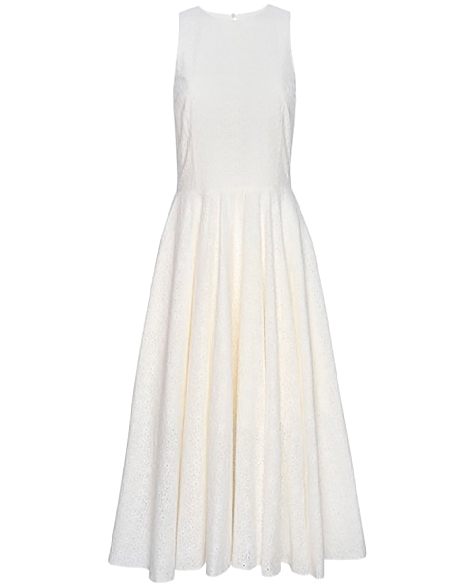 Eyelet Dress-Dresses-Frame-Cream-XXS-Mercantile Portland