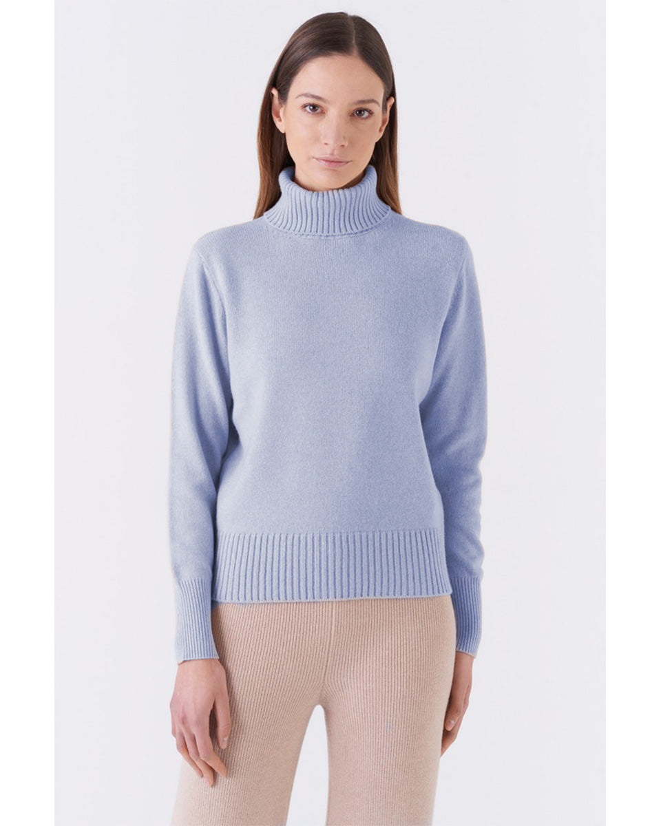 Fabbro Sweater-Clothing-Amina Rubinacci-Blue-38-Mercantile Portland