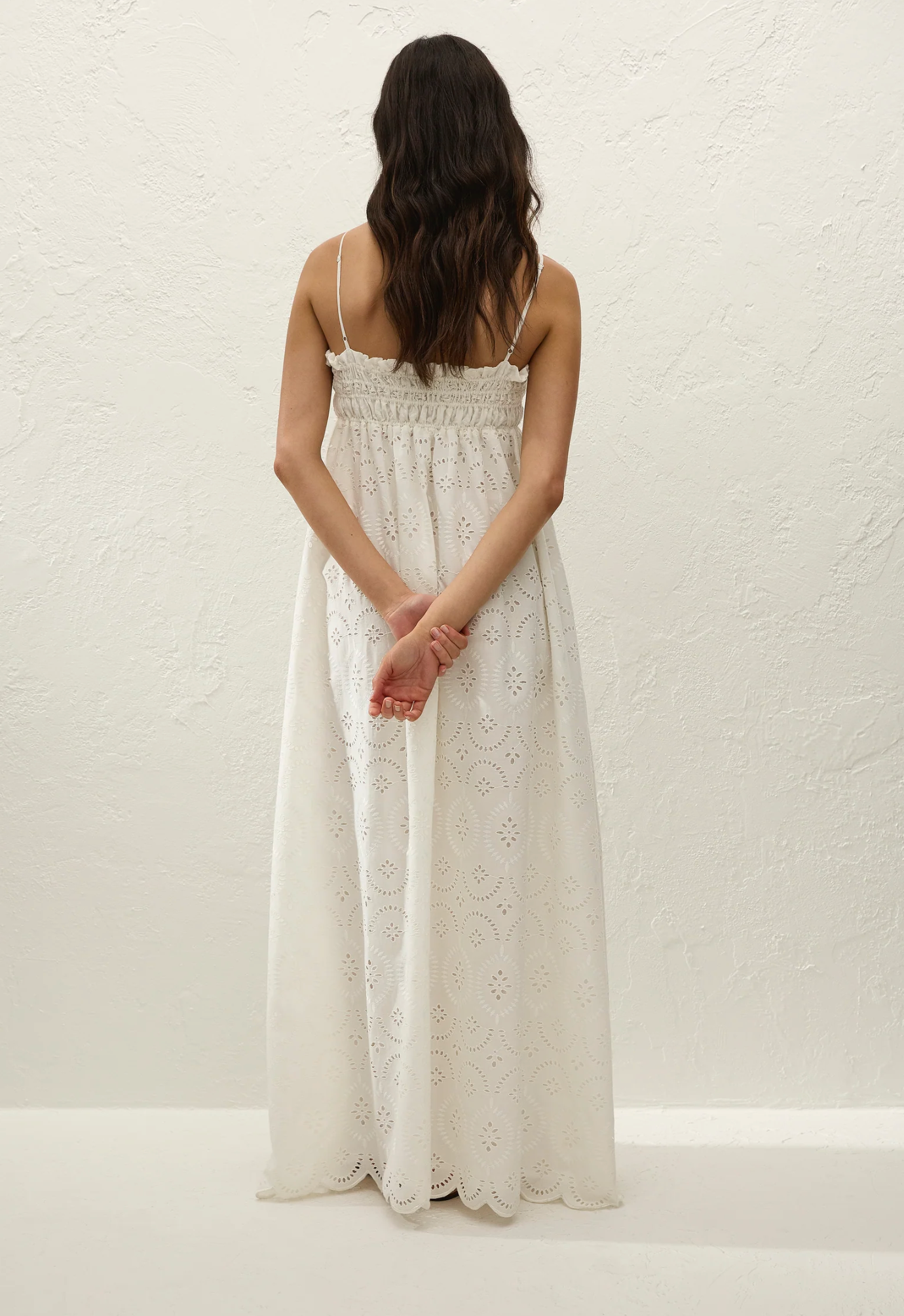 Faithfull Etta Maxi Dress-Clothing-FAITHFULL-WHT-2-Mercantile Portland