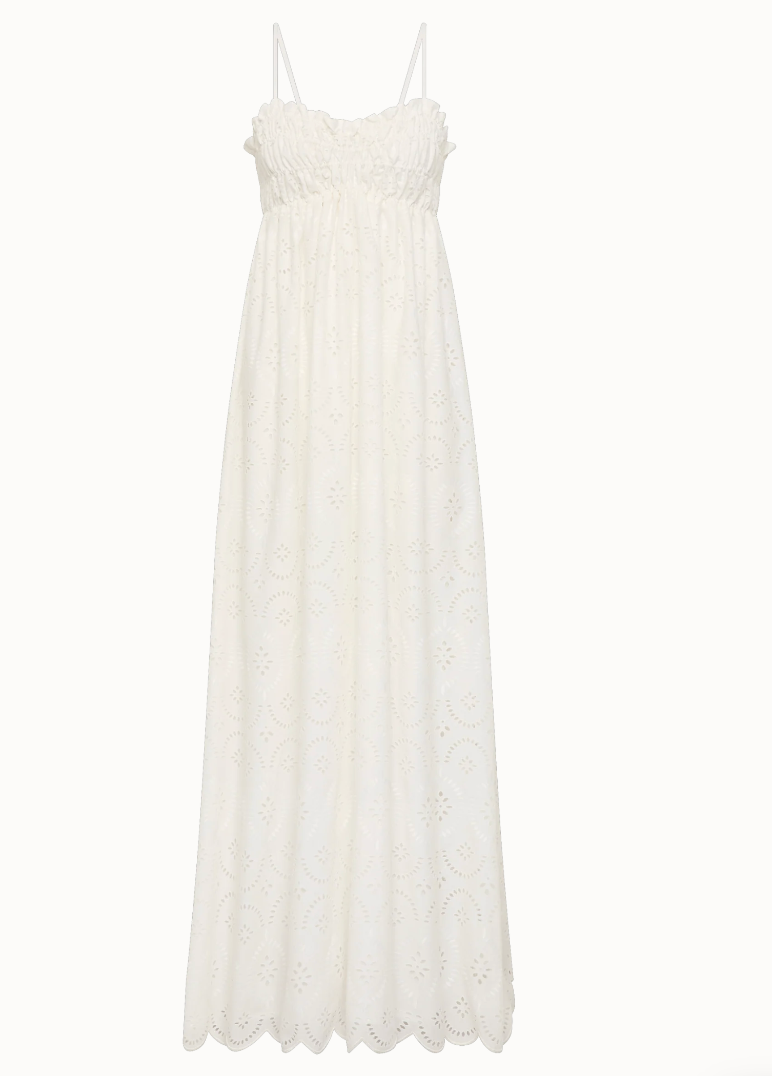 Faithfull Etta Maxi Dress-Dresses-FAITHFULL-White-2-Mercantile Portland