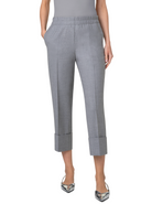 Farell Pant-Clothing-Akris Punto-Silver-2-Mercantile Portland