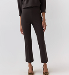 Faye Flare Crop Pant-Pants-Mashburn-Coffee-XS-Mercantile Portland