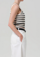Faye Tank-Clothing-Citizens of Humanity-Midnight Stripe-XS-Mercantile Portland