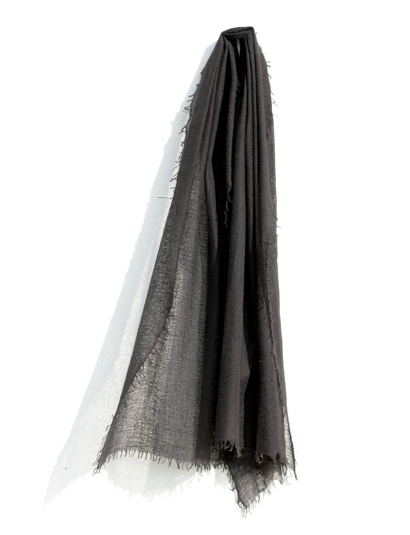 Featherweight Cashmere Scarf in Black-Accessories-Mercantile Portland-Black-OS-Mercantile Portland