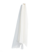 Featherweight Cashmere Scarf in Ivory-Scarves and Wraps-Meg Cohen-Ivory-OS-Mercantile Portland