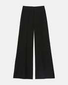 Finesse Crepe Franklin Wide Leg Ankle Pant-Pants-Lafayette 148-Black-0-Mercantile Portland