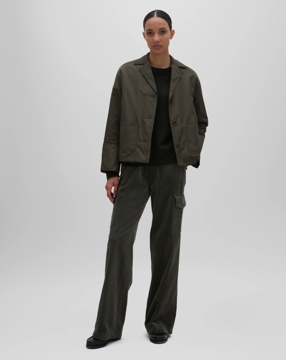 Flared Jacket-Clothing-ASPESI-XXS-Beige-Mercantile Portland