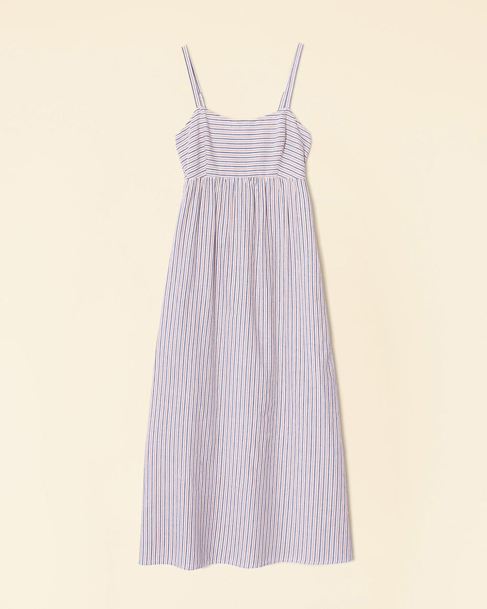 Flavia Dress-Clothing-Xirena-Mocha Stripe-XS-Mercantile Portland