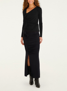 Flower Long Sleeve Top-Tops-Farm Rio-Black-XS-Mercantile Portland