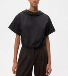 Forever and Always Reversible Shirt in Black-Shirts-TWP-Black-XS/S-Mercantile Portland