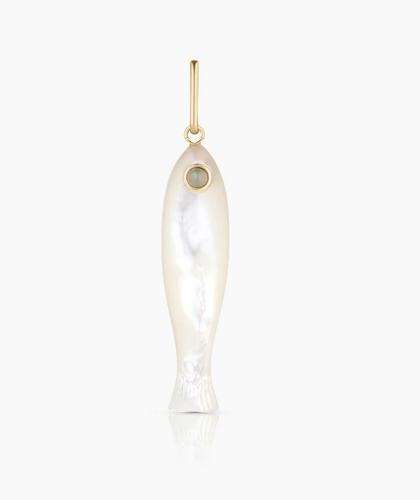 Fortuna Mother of Pearl Charm-Jewelry-Thatch-Mother of Pearl-OS-Mercantile Portland