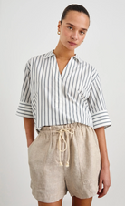 Foster Short-Clothing-Rails-Heathered Flax-S-Mercantile Portland