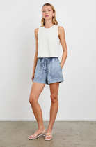 Foster Short in Faded Indigo-Clothing-Rails-Faded Indigo-XS-Mercantile Portland