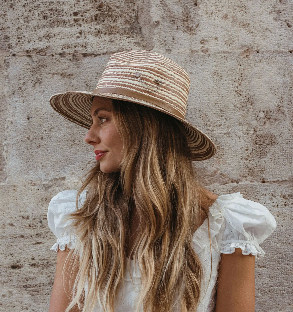 Foxglove Fedora-Hats-Freya-Natural / Ginger-S/M-Mercantile Portland