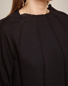 Fully Fashioned Sweater-Clothing-Liviana Conti-Black-XS-Mercantile Portland