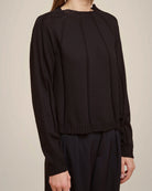 Fully Fashioned Sweater-Clothing-Liviana Conti-Black-XS-Mercantile Portland