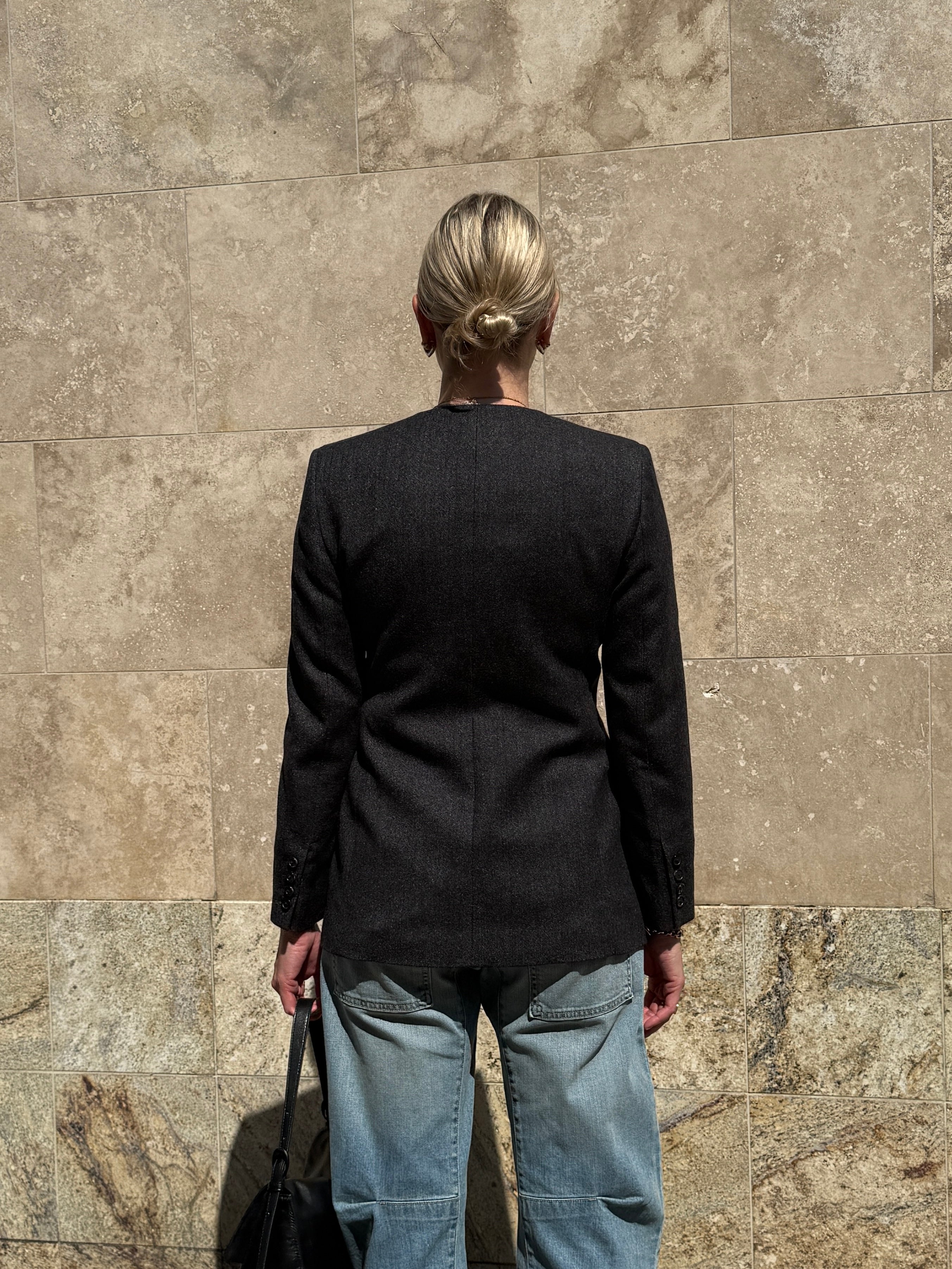 Gabriella Jacket-Outerwear-Nili Lotan-Black-2-Mercantile Portland