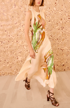 Gaea Midi Dress in Inner Nature-Dresses-Ulla Johnson-Inner Nature-4-Mercantile Portland