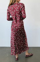 Gaia Ruby Silk Dress-Dresses-Ciao Lucia-XXS-Ruby-Mercantile Portland