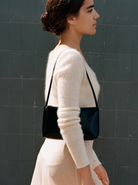 Gaia Shoulder Bag-Accessories-Mansur Gavriel-Black Flamma-OS-Mercantile Portland