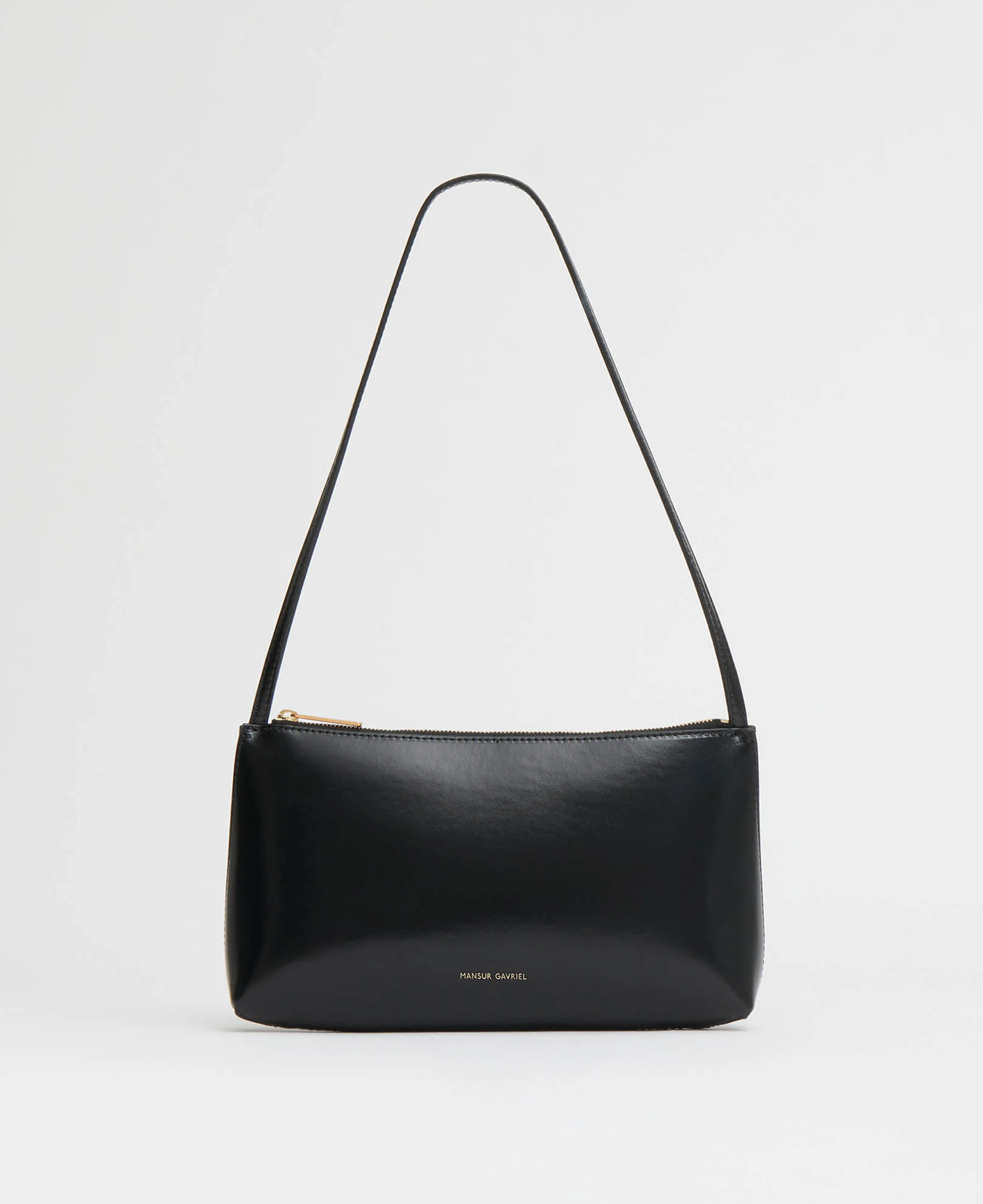 Gaia Shoulder Bag-Accessories-Mansur Gavriel-Black Flamma-OS-Mercantile Portland